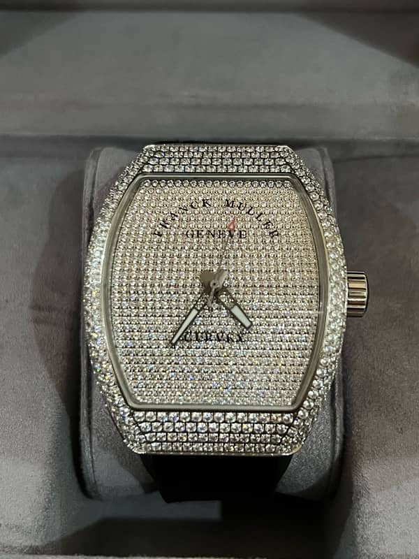 Franck Muller,cartier,Hublot iced out watches 0
