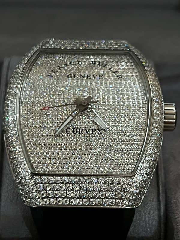 Franck Muller,cartier,Hublot iced out watches 1