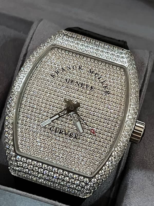 Franck Muller,cartier,Hublot iced out watches 2