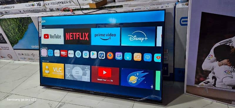Google tv 55 inch New Samsung Smart Led Tv UHD (32" 43" 46" 65" 75") 1