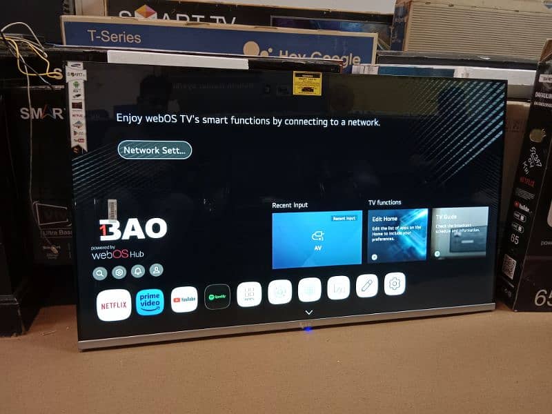 Google tv 55 inch New Samsung Smart Led Tv UHD (32" 43" 46" 65" 75") 7