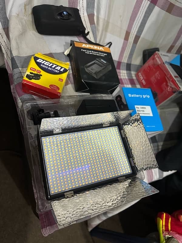 professional video LED light 4