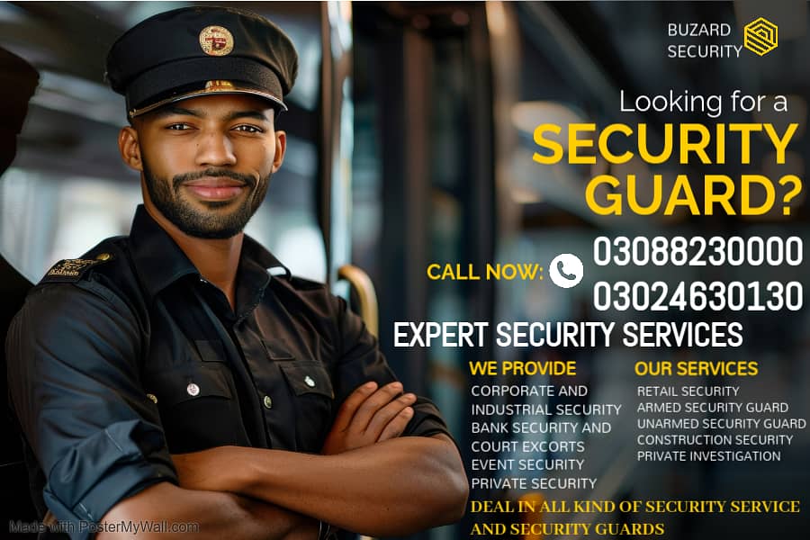 Security Guard Services | Personal Guard | Security Guards Available 0