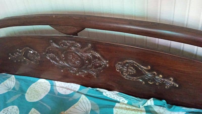 double bed with 2side table 2