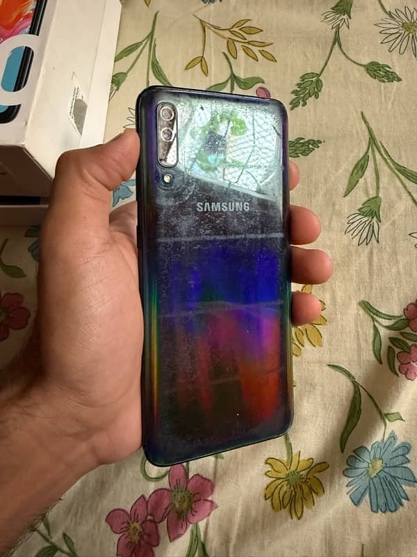 Samsung a70 with box PTA APPROVED 0