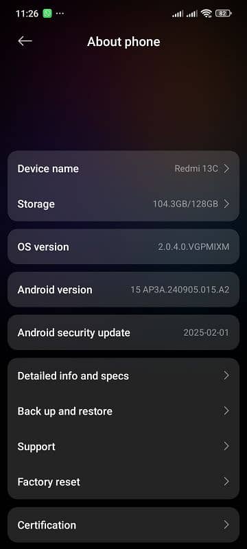 Redmi 13C 5