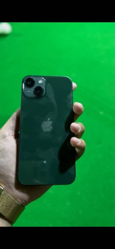 iphone 13 green color  jv waterpack battery heath 96 0