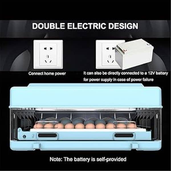 Yiwan Daraz model automatic incubator dual power 2