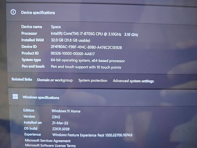 HP Spectre x360 Convertible 15-ch0xx (intel i7 8th gen • 16GB ram) 4