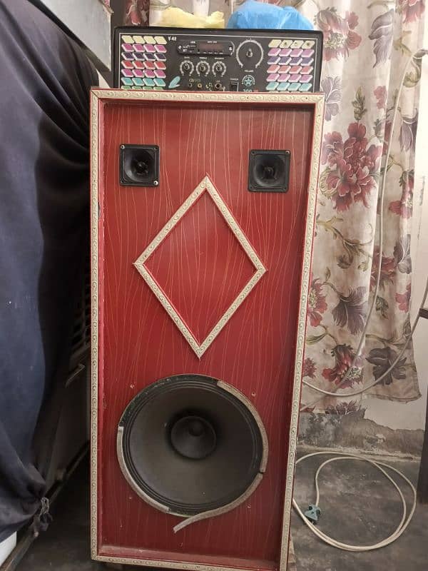 new speaker 12 inch amplifier Sath ha dullewala 03487631883 1
