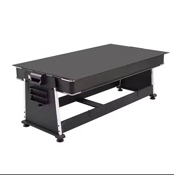 4 in 1 TABLE TENNIS TABLE AIR HOCKEY BILLIARD POOL TABLE DINING TABLE 5