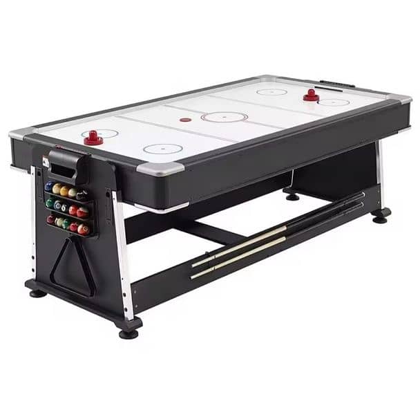 4 in 1 TABLE TENNIS TABLE AIR HOCKEY BILLIARD POOL TABLE DINING TABLE 8