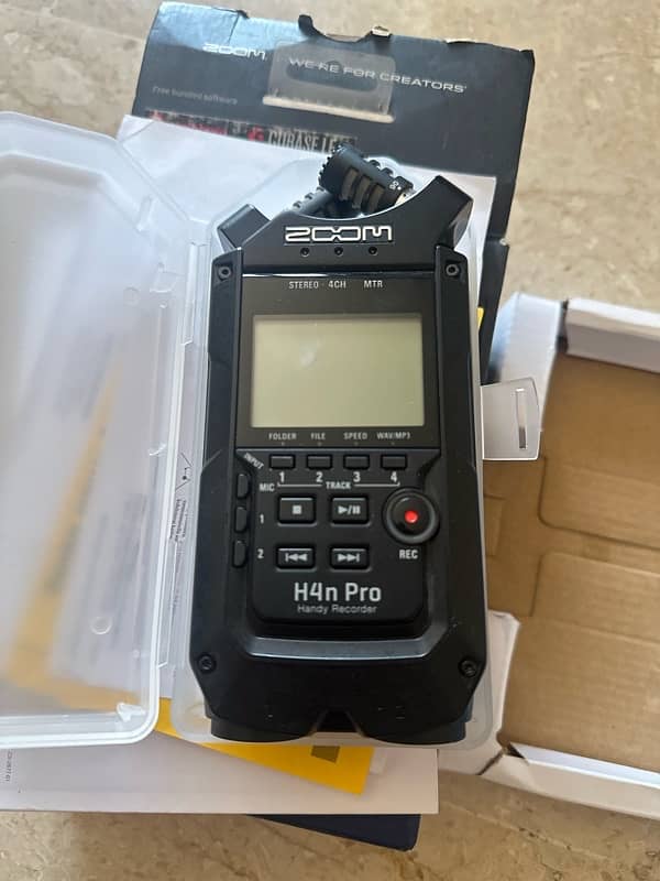 Zoom H4n Pro Handy Recorder – Open Box, Never Used – Urgent Sale! 1