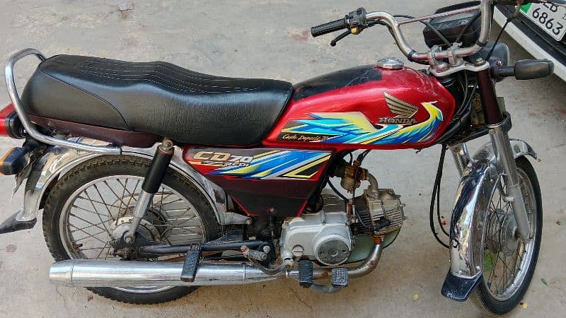 Honda CD 70 2021 Model 0