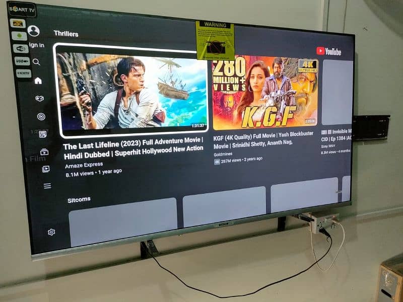 brand new android 4k uhf led tv one year warranty 5