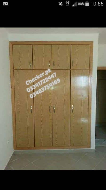 New Almari, cabinet style cupboard, sliding wardrobe, kitchen cabinet 17