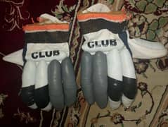 Cricket batting gloves