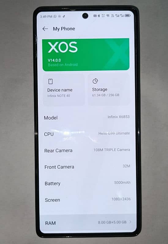 infinix note 40 0