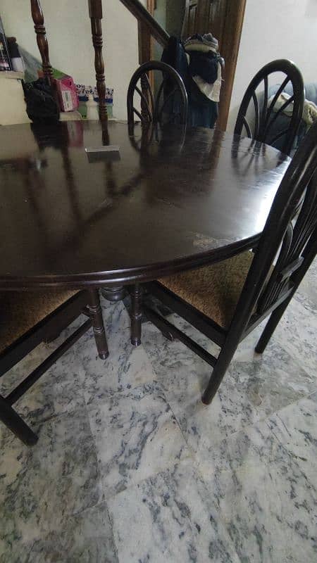 Round Dining Table set 5