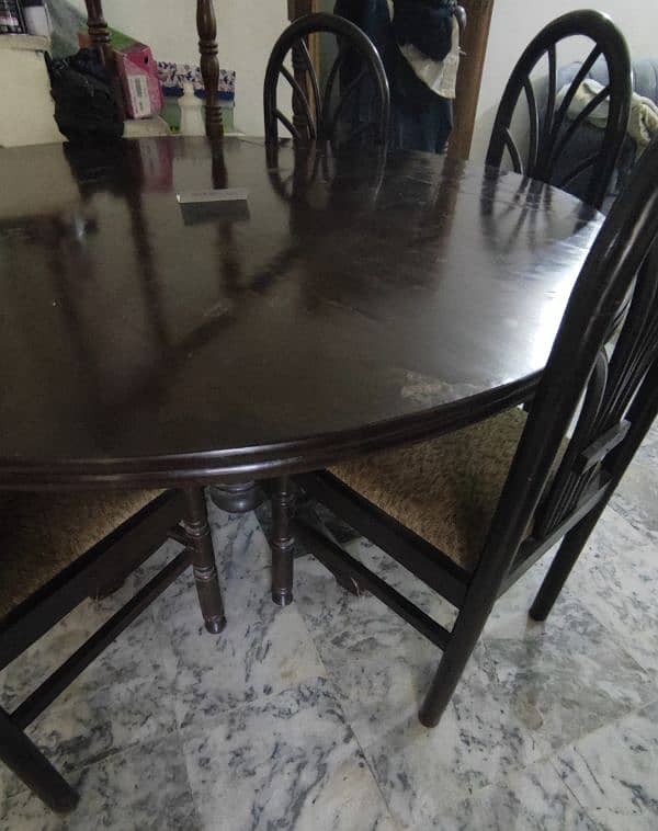 Round Dining Table set 7