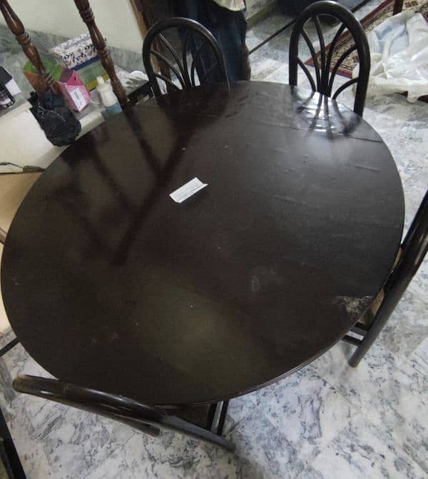 Round Dining Table set 8
