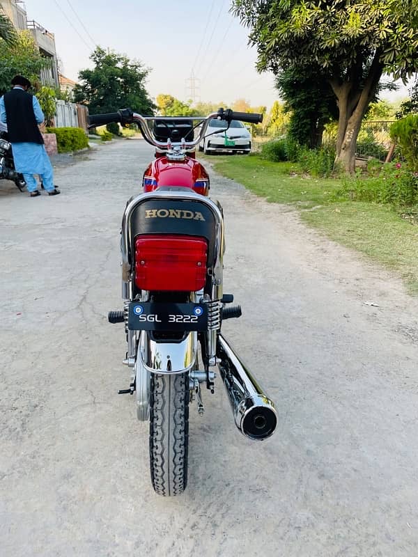 HONDA CG 125 MODEL 2011 9