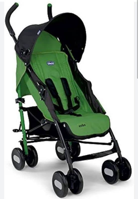 chicco echo stoller (Green jam) 0