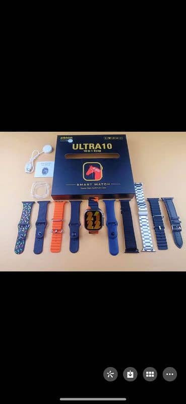 Smart watch with 7 strap Brand CD NEW 70 125 1
