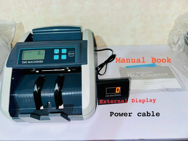 Mix cash note counting machine with fake note detection smi machines. 1