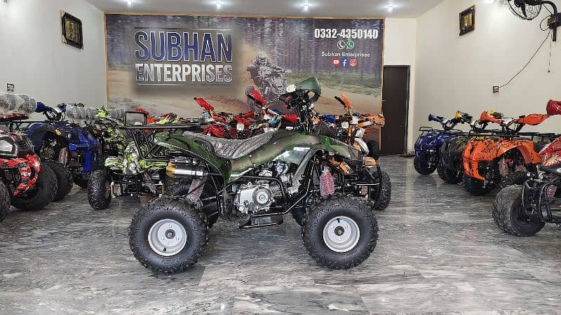 125cc Sports Raptor Auto Atv Quad Bikes Delivery In All Pakistan 1