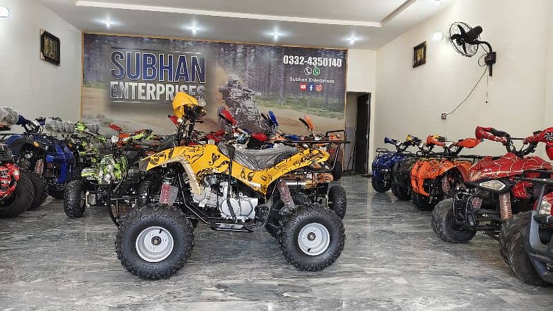125cc Sports Raptor Auto Atv Quad Bikes Delivery In All Pakistan 4