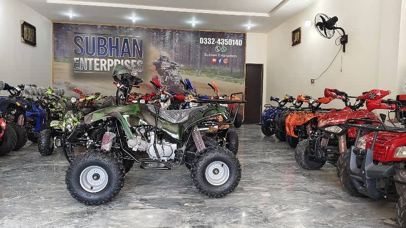 125cc Sports Raptor Auto Atv Quad Bikes Delivery In All Pakistan 7