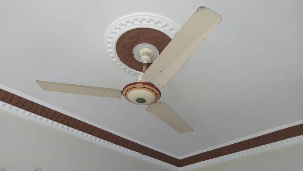 2 ceiling fans 56 inches blande, copper wire 0