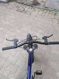 a butefull blue bikecicle for salea