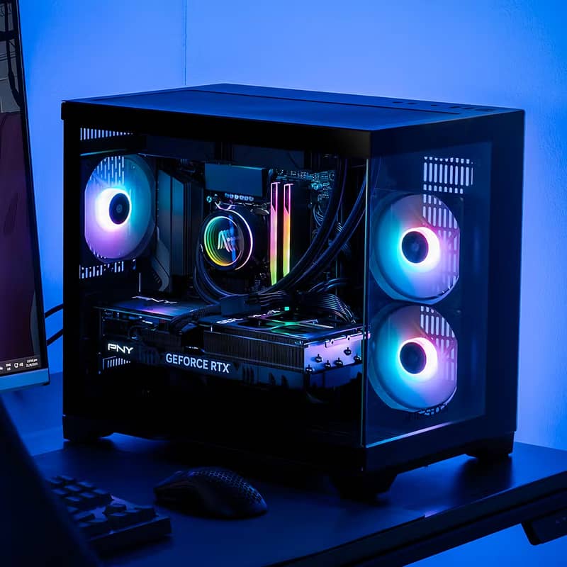 Gaming Casing AfterShock Zeal M BoxPack 3 ARGB Fans 1