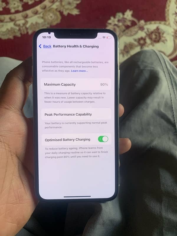 Iphone X PTA approved 256 gb 0