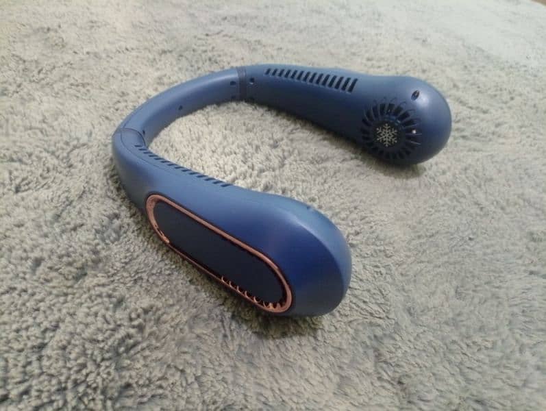 Imported Neck Fans for Summers, Rechargeable Up and Down wind 3