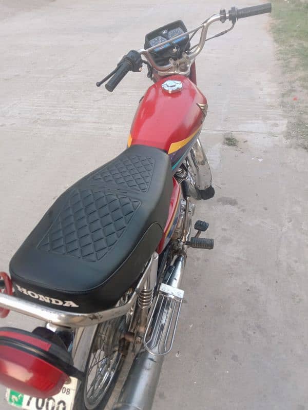 Honda 125 2008. exchange with Honda bike 1