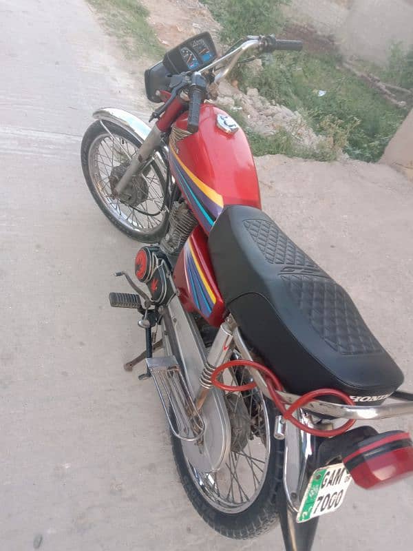 Honda 125 2008. exchange with Honda bike 3