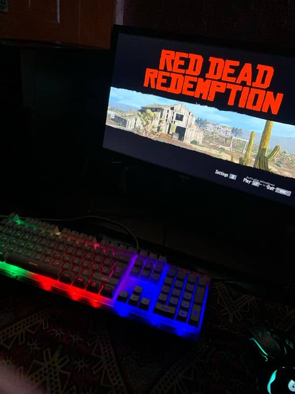 pc full setup i7 3rd with 4gb graphic card gen 55k 4