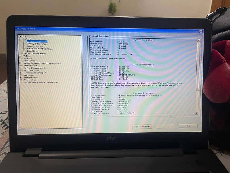 Dell inspiron 5759 3