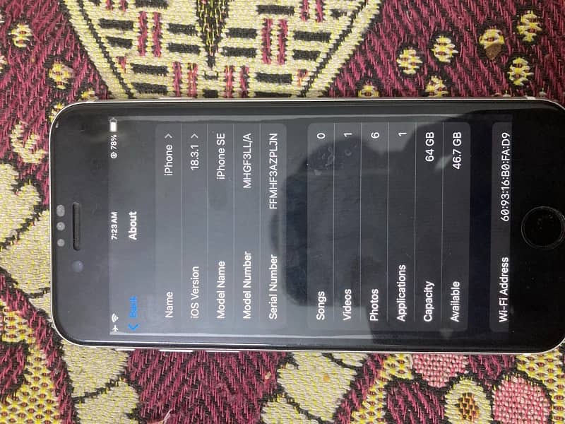 iphone SE 2nd generation factory unlock 4