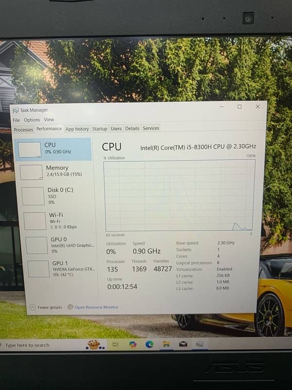 Asus Gaming Laptop |Gaming Laptop Core i5 8TH Generation |Work Station 10