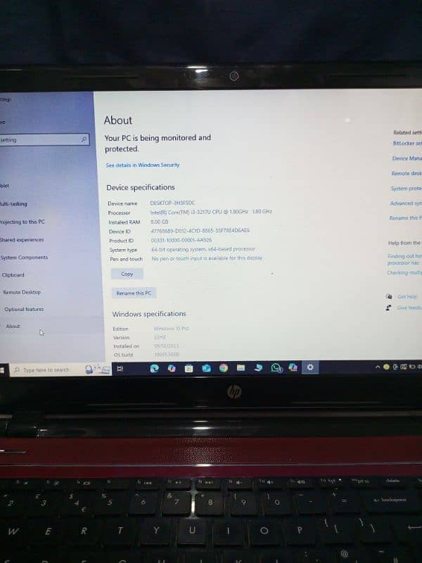 hp laptop windows 10 pro 3