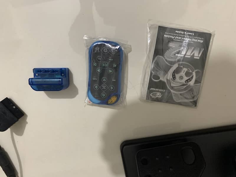 Play station 2 racing wheel and pedals 3