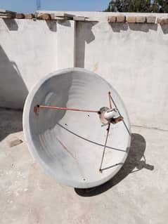 02Nos Dish antenna+ receiver+cable+04Nos LNB