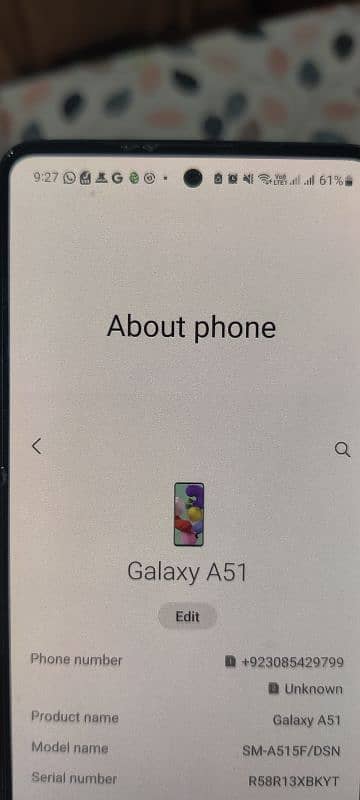 Samsung A51 3