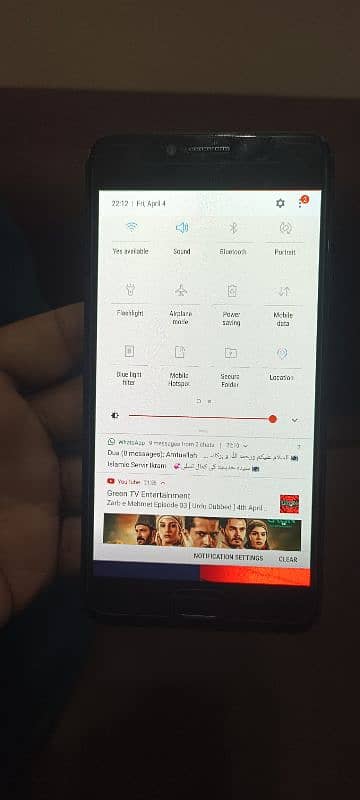 i am selling Samsung C7 pro android mobile phone with box 0