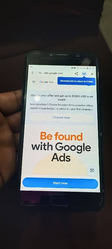 i am selling Samsung C7 pro android mobile phone with box 6