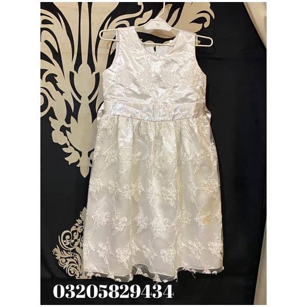 kids designer fancy branded clothes / kids wedding party or Eid dress 10